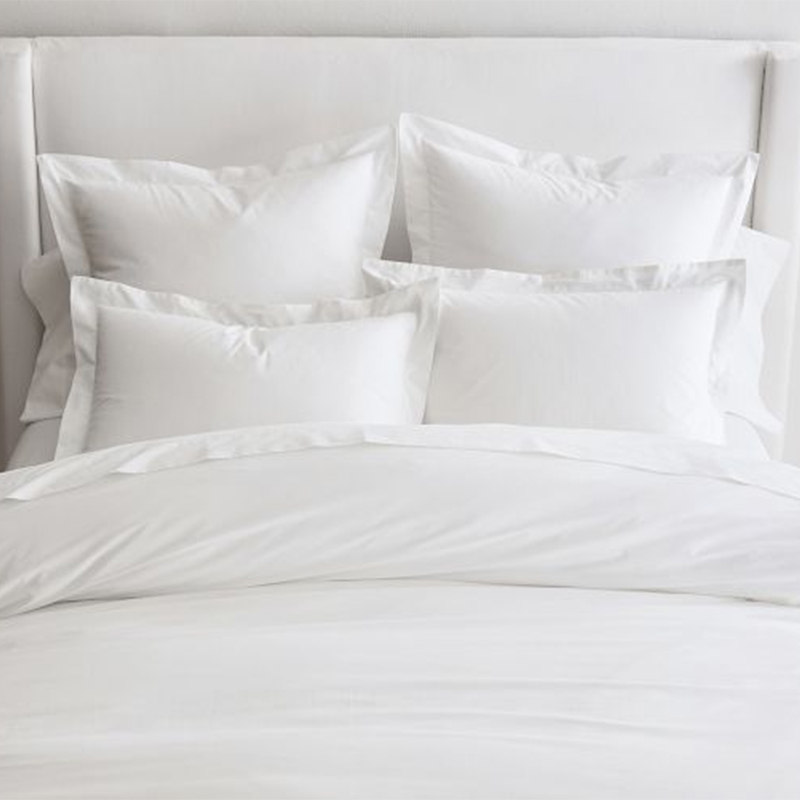 Kämmte Baumwolle 400 Fadenzählung der Satin -Hotelblätter Set