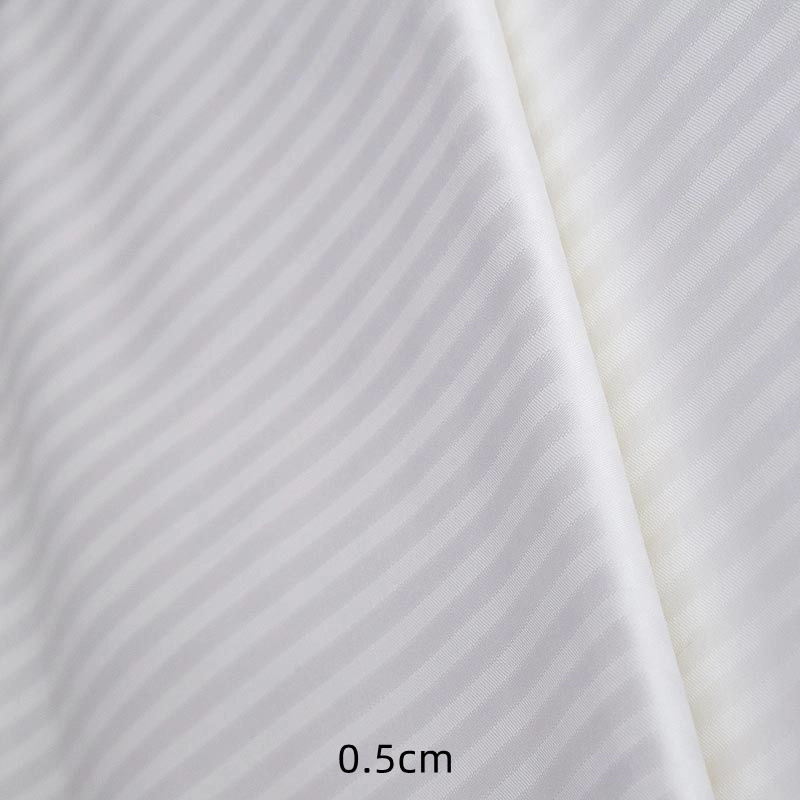100 Baumwoll weiße Satin Striped 250T Hotel Textil Stoff