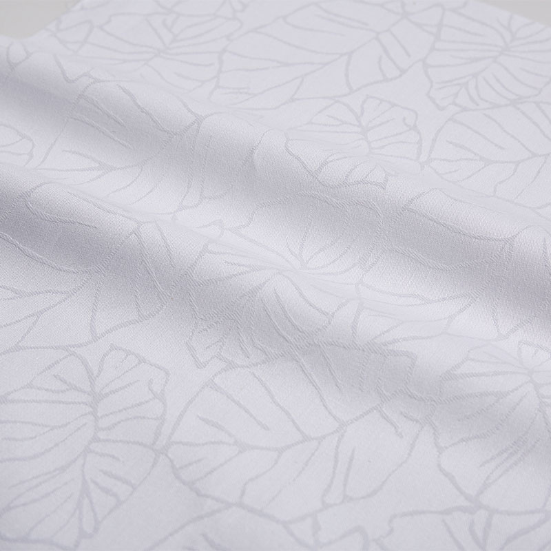 Baumwolle Jacquard Blätter Hotel Textile Bettwäsche Stoffe